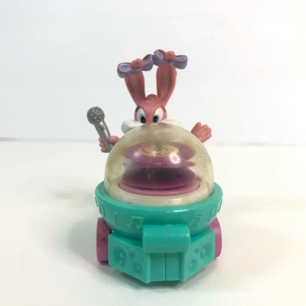 vintage‎ tiny toons adventures rolling babs bunny record player